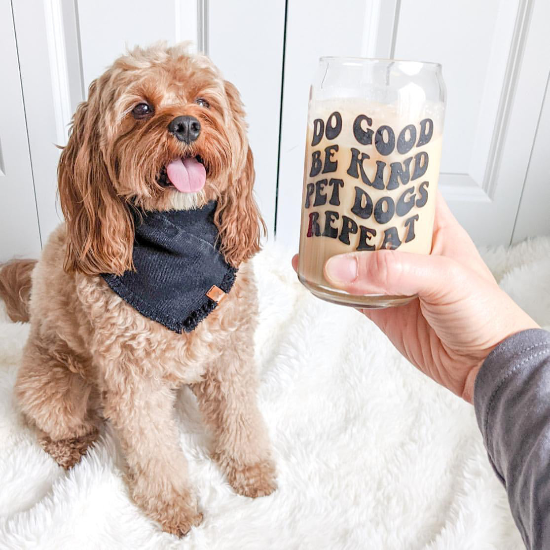DO GOOD PET DOGS GLASS