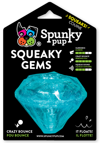 Diamond Squeaker - Spunky Pup