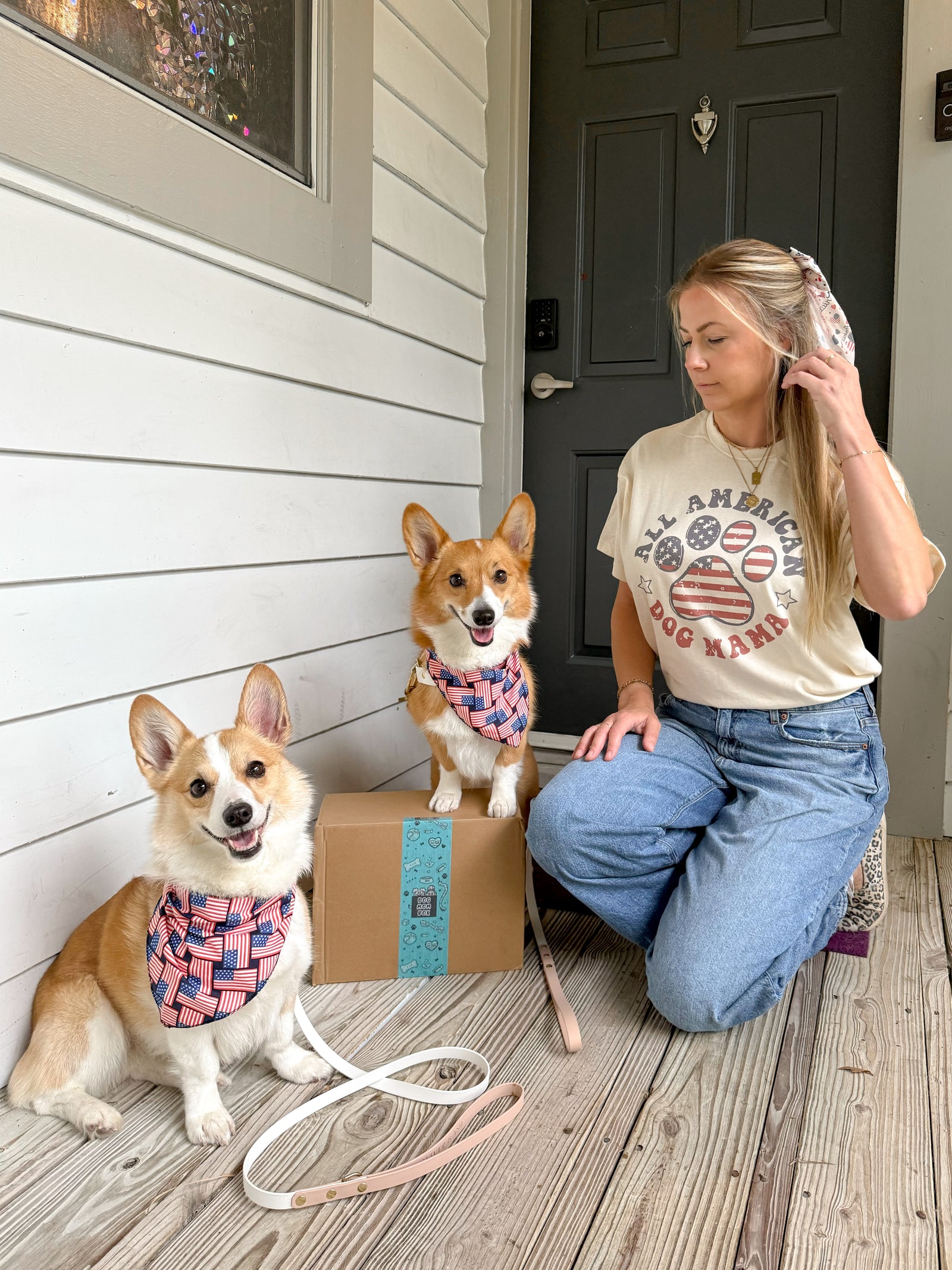 All American Dog Mom Shirt