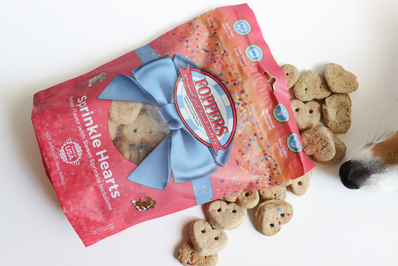 Foppers Sprinkle Hearts