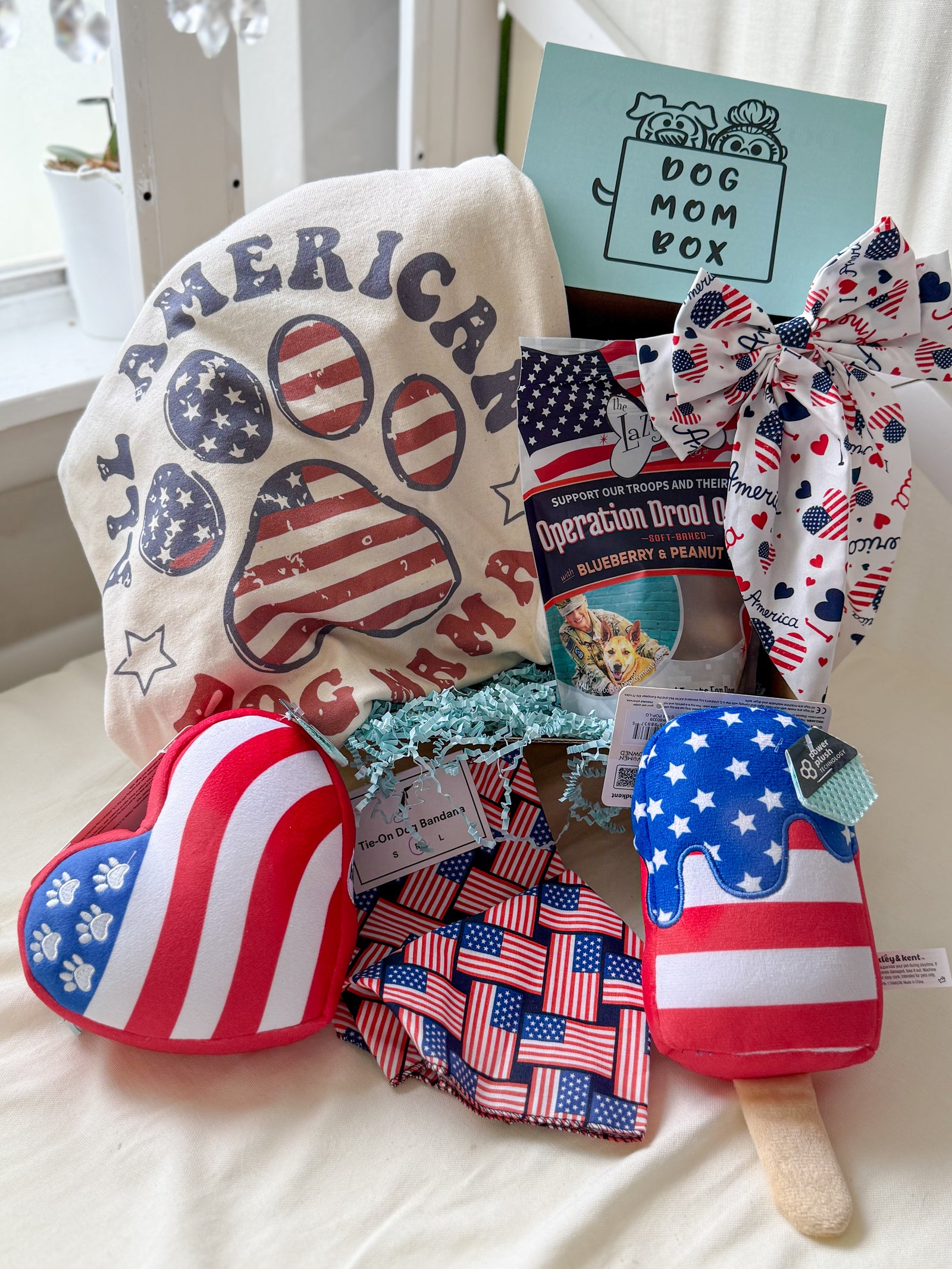 July 2025 Box ❤️💙🇺🇸