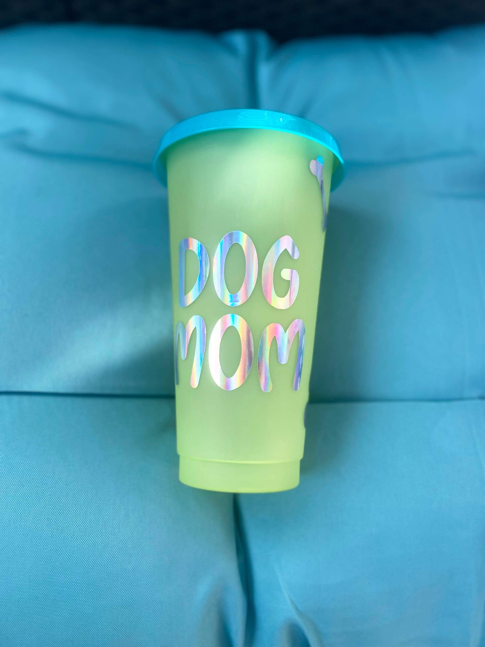 Dog Mom Color Changing Cup