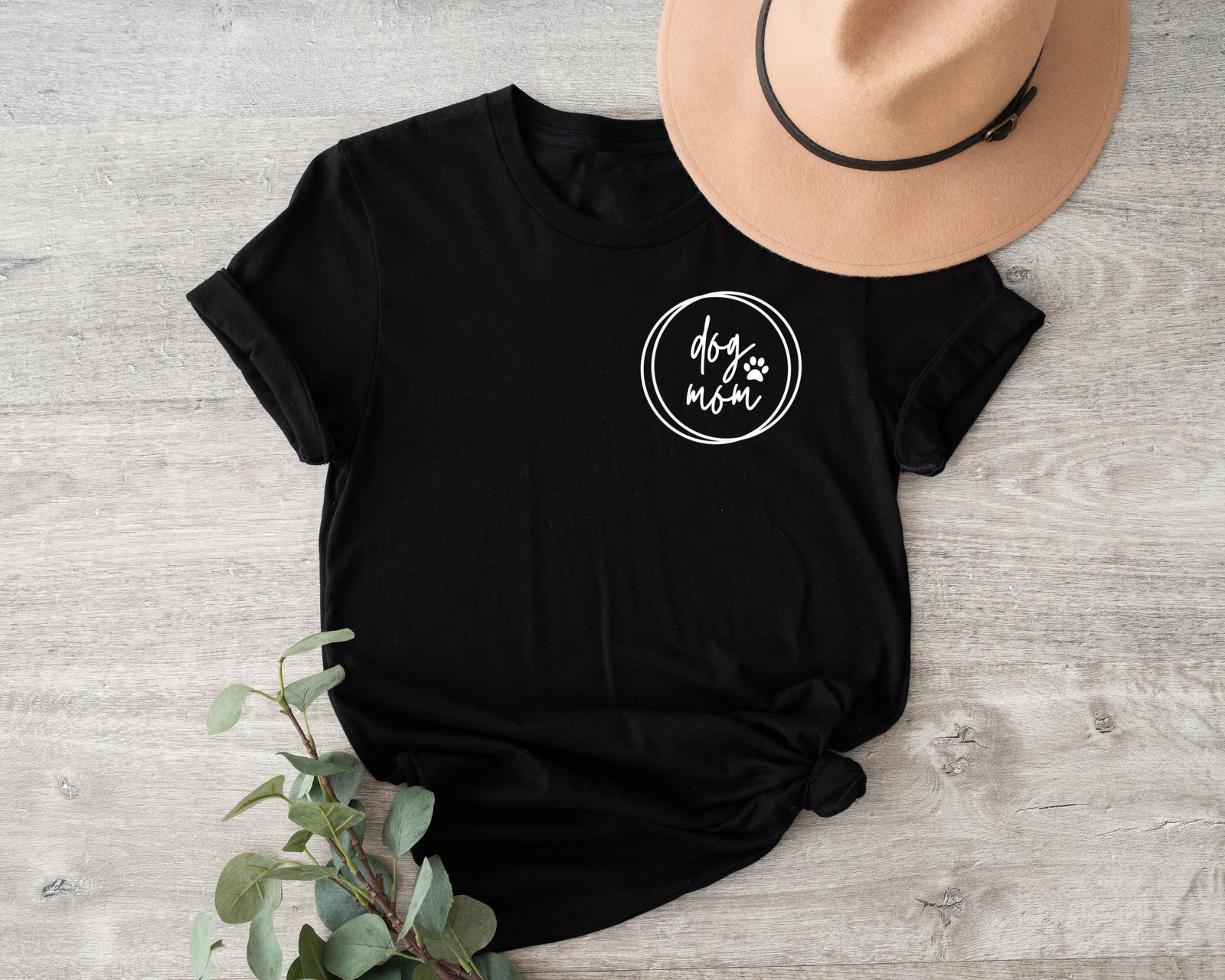 Dog Mom Minimalist Shirt